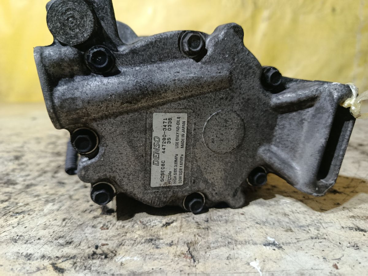 Компрессор кондиционера на Daihatsu Move LA150S KF-VE Фото 4