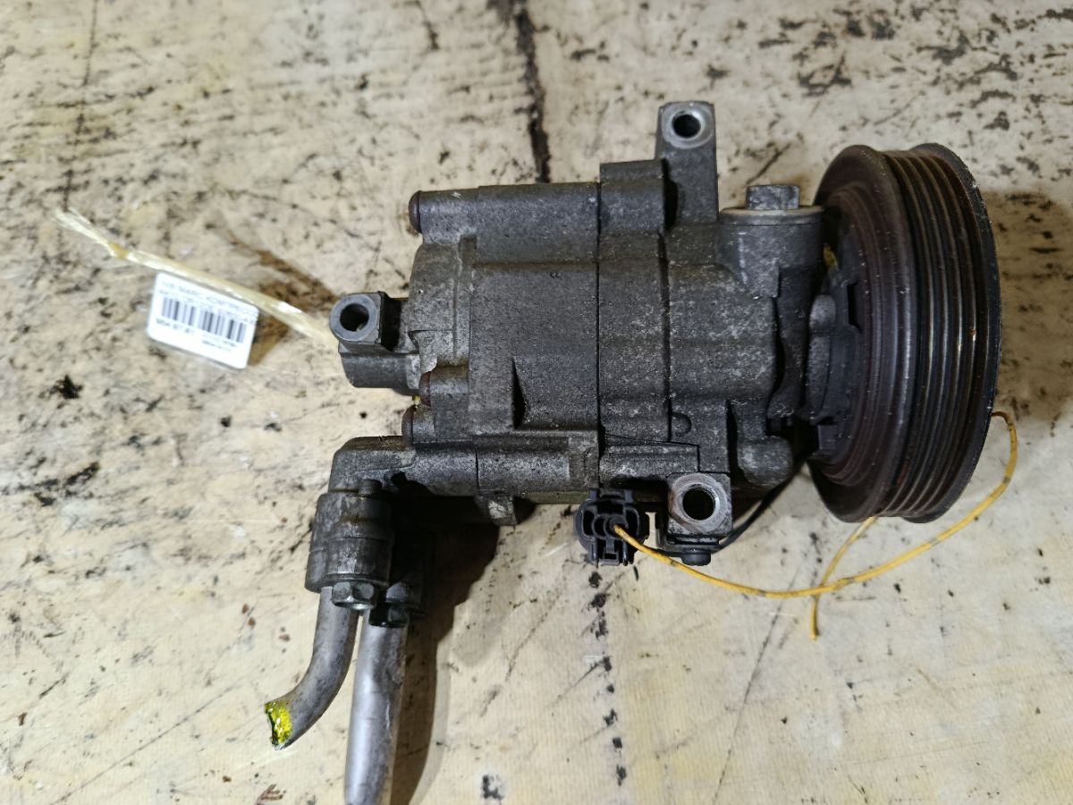 Компрессор кондиционера 92600-AX02A на Nissan March AK12 CR12DE Фото 2