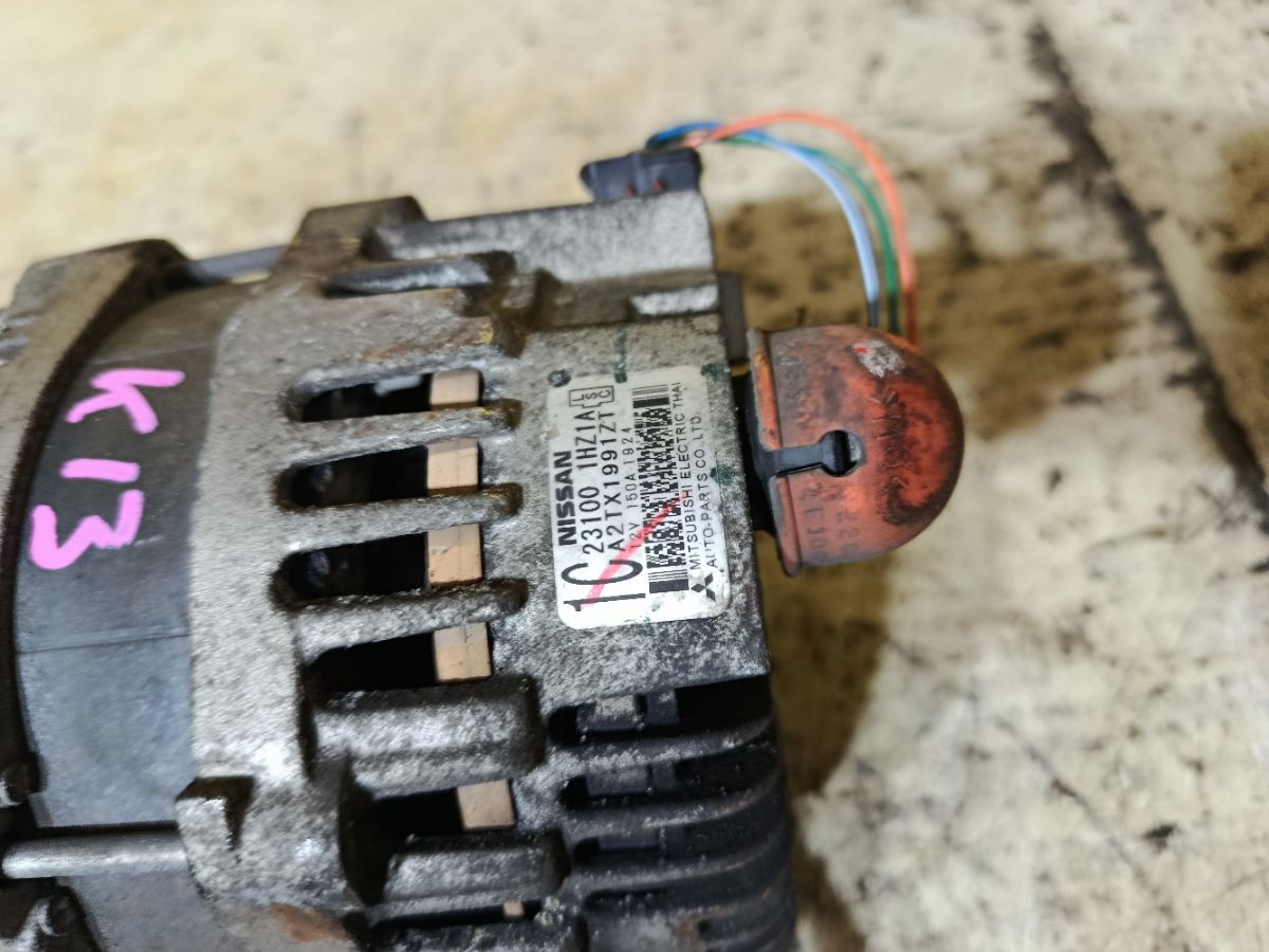 Генератор 23100-1HZ1A на Nissan March K13 HR12DE Фото 3