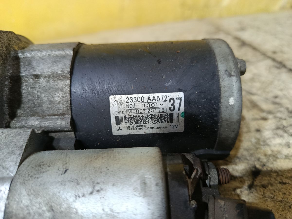 Стартер 23300-AA572 на Subaru Exiga YA4 EJ204 Фото 3