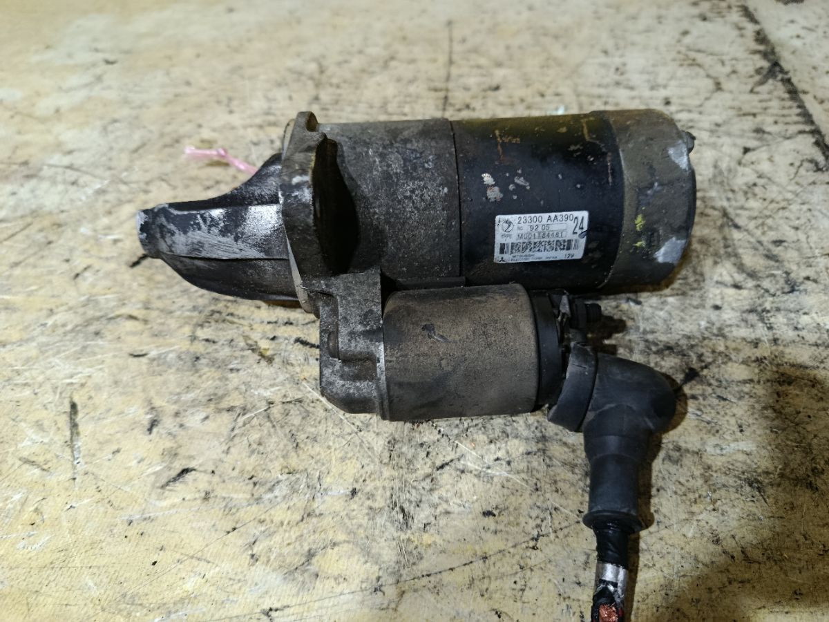 Стартер 23300-AA390 на Subaru Forester SF5 EJ202 Фото 1