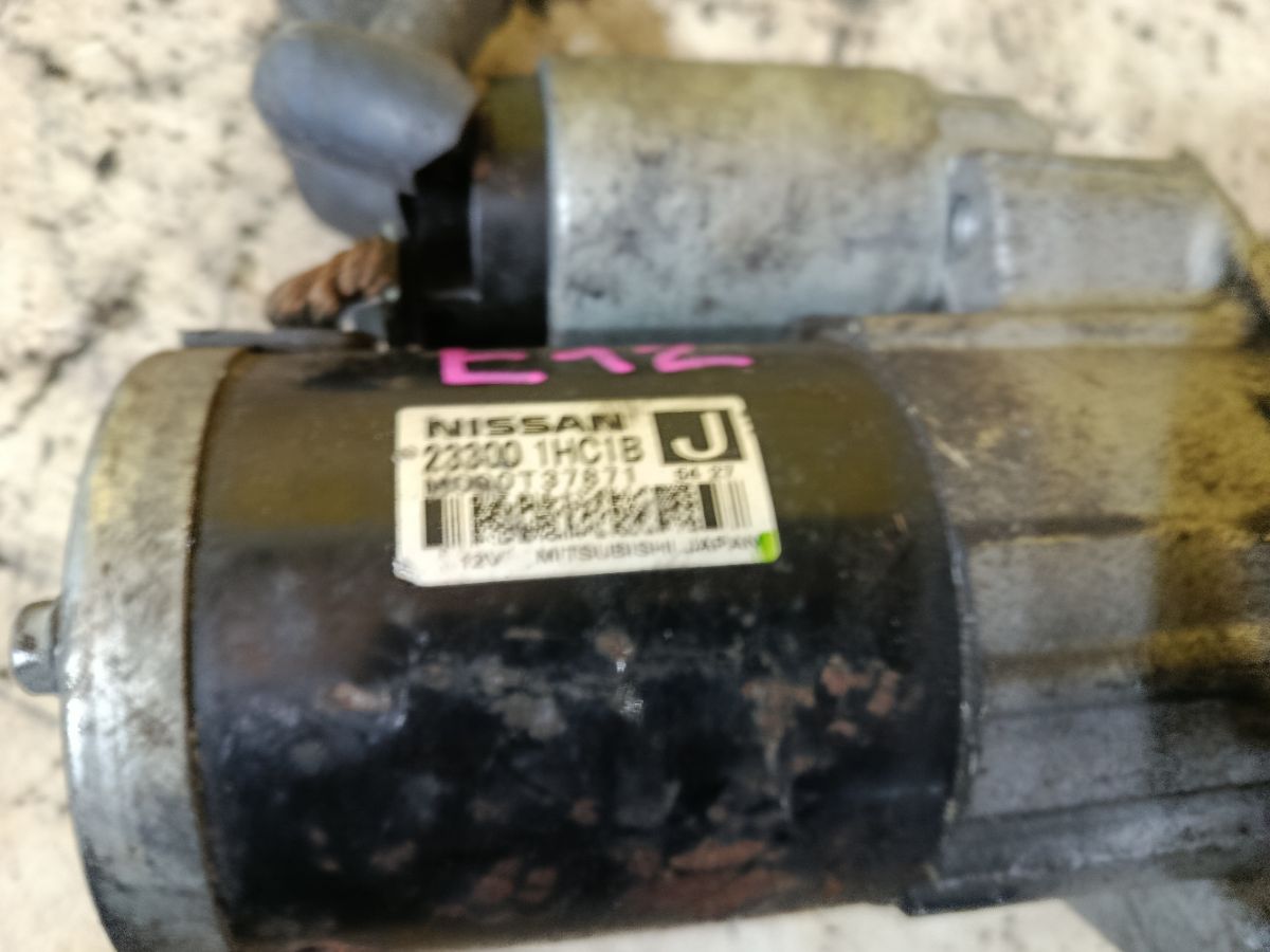 Стартер 23300-1HC1B на Nissan Note E12 HR12DE Фото 2