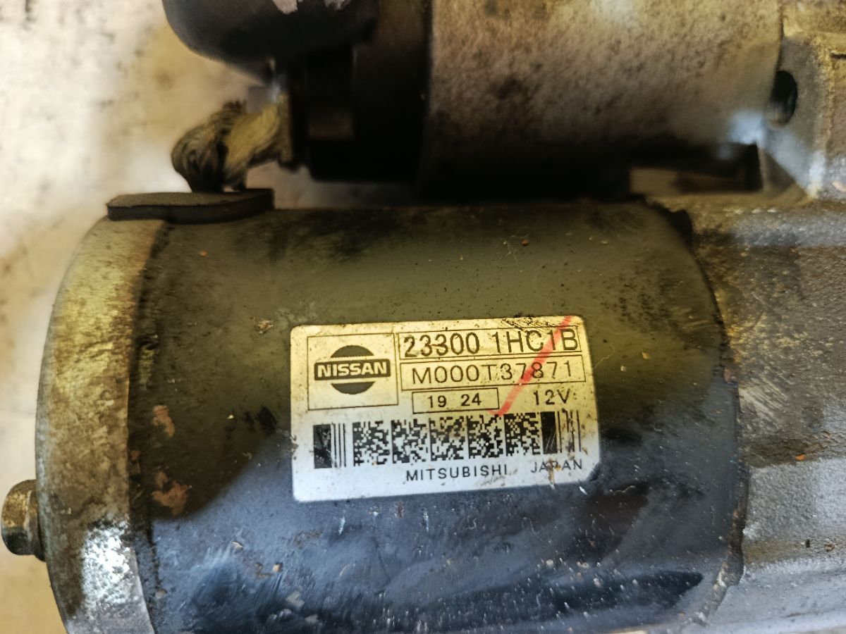 Стартер 23300-1HC1B на Nissan March K13 HR12DE Фото 3