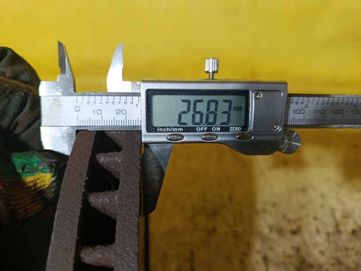 Тормозной диск на Honda Elysion RR1 K24A Фото 3