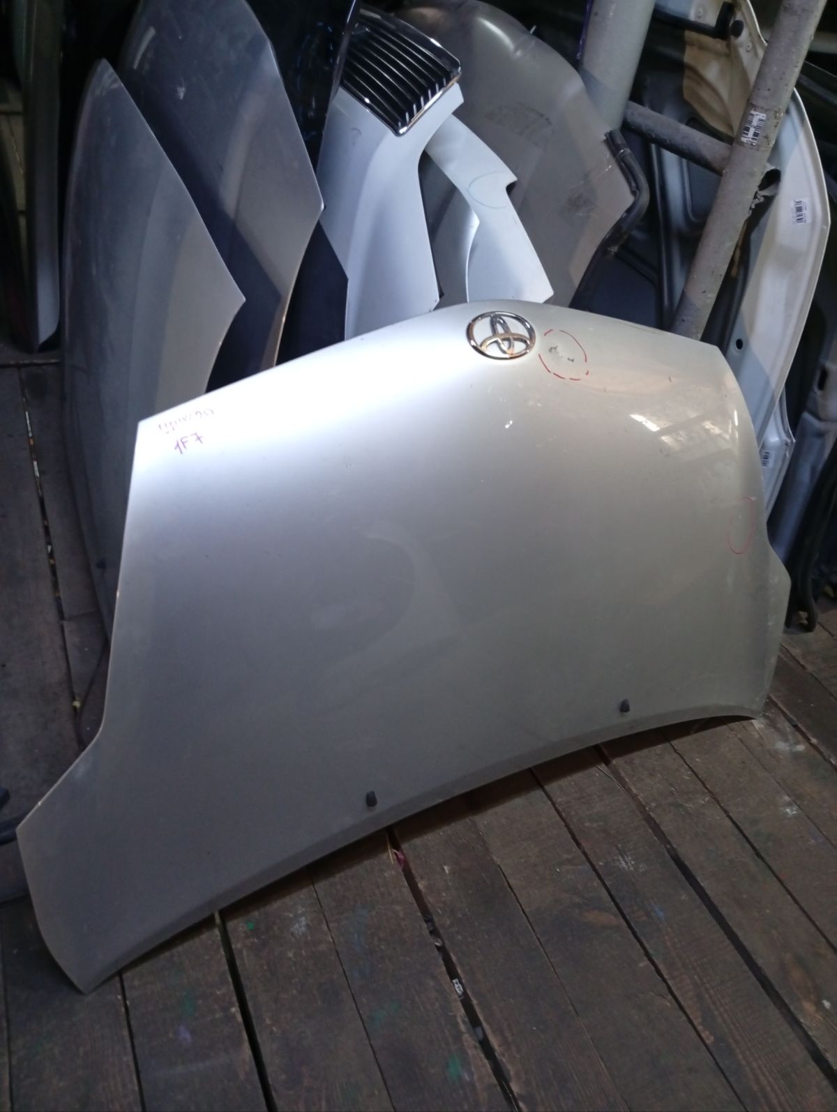 Капот 53301-47030, TY20127A на Toyota Prius NHW20 Фото 7