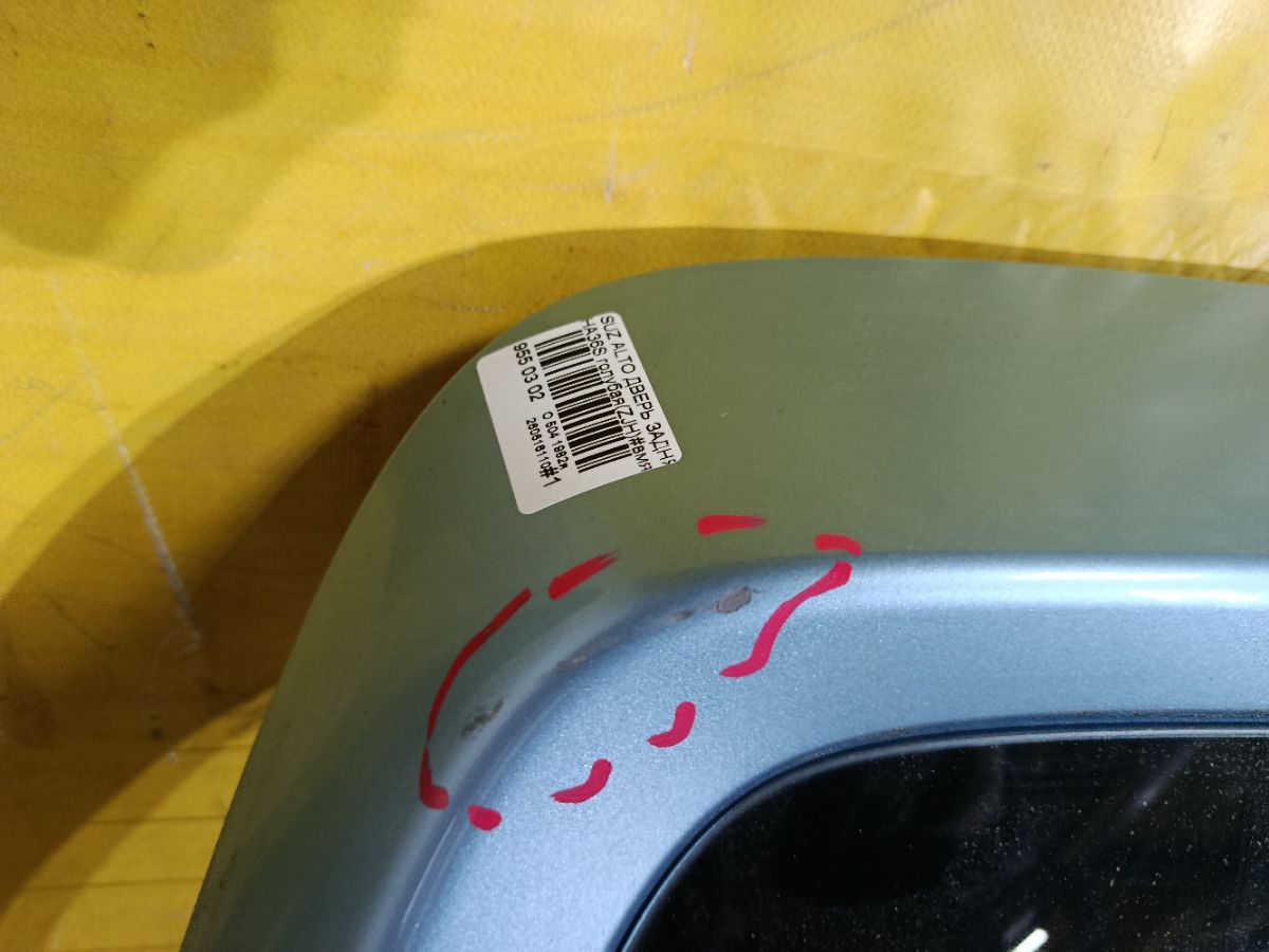 Дверь задняя на Suzuki Alto HA36S Фото 7