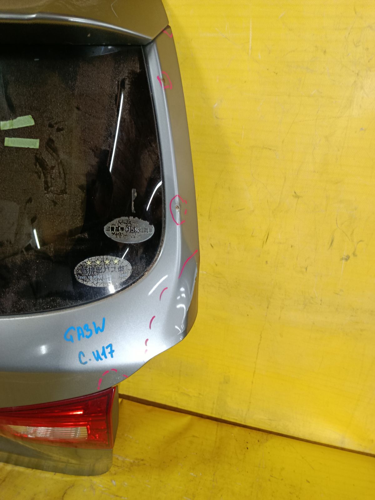 Дверь задняя на Mitsubishi Rvr GA3W Фото 2