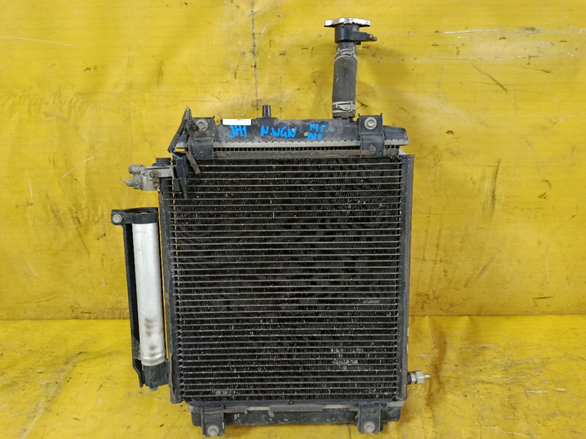 Радиатор ДВС 7102-T6G0-0000-M1 на Honda N-Wgn JH1 S07A Фото 1