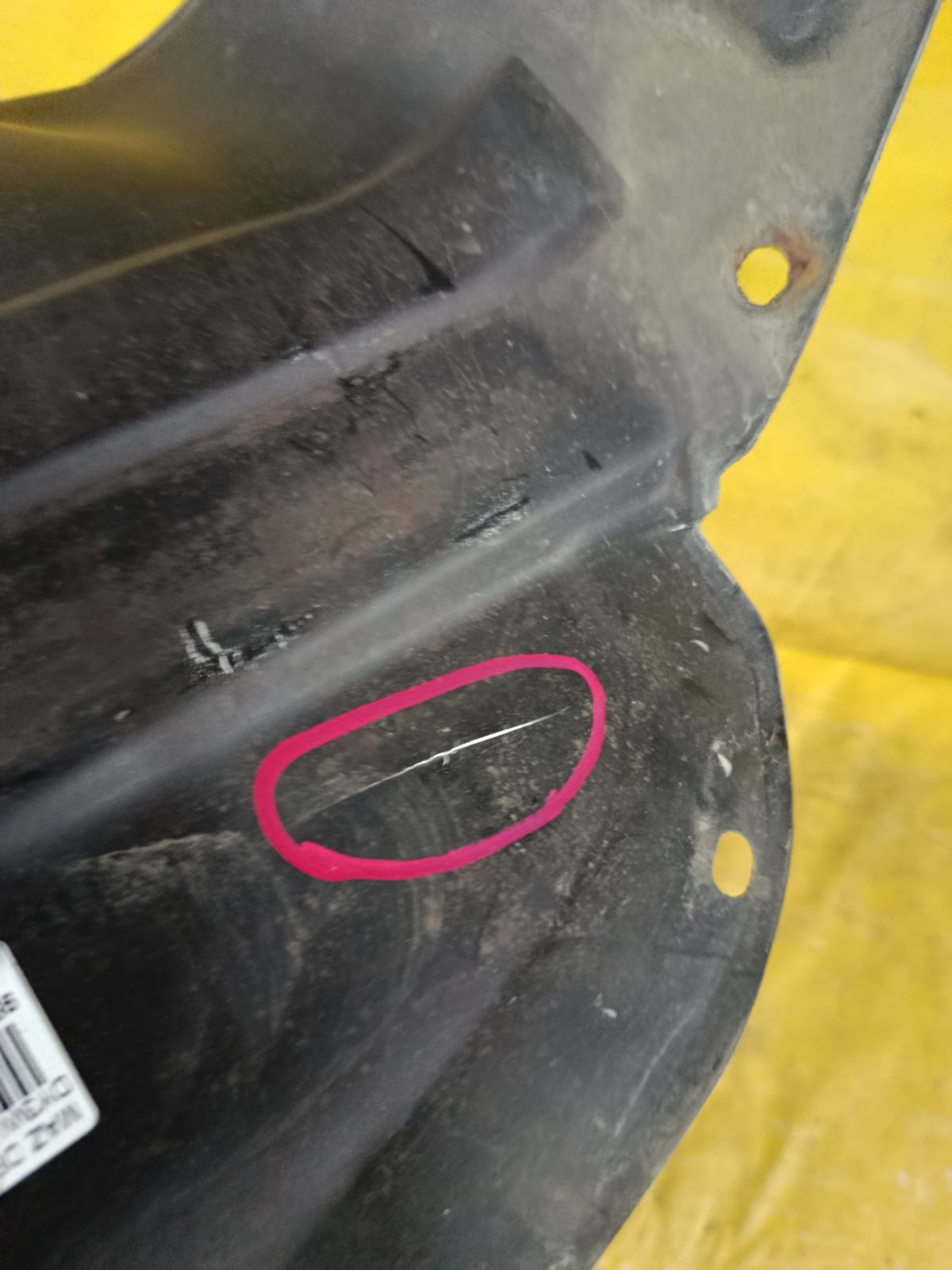 Подкрылок D3505613YJ, D3505613YK, D3505613YL, D3505613YM на Mazda Demio DY3W ZJ-VE Фото 4