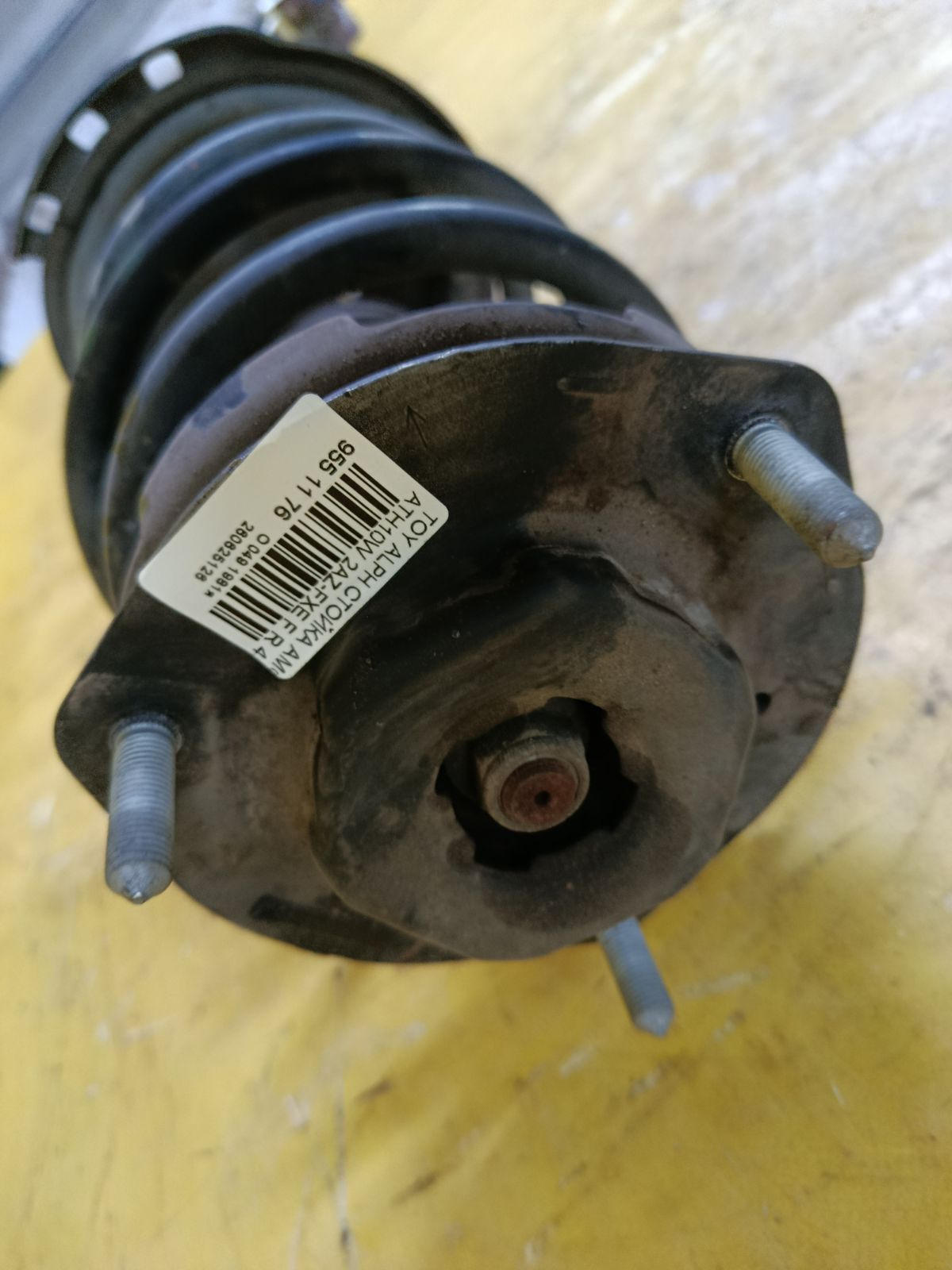 Стойка амортизатора 48510-58041 на Toyota Alphard Hybrid ATH10W 2AZ-FXE Фото 3
