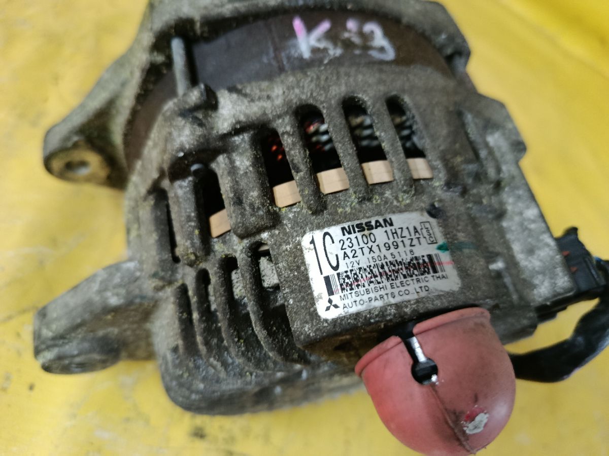 Генератор 23100-1HZ1A на Nissan March K13 HR12DE Фото 3