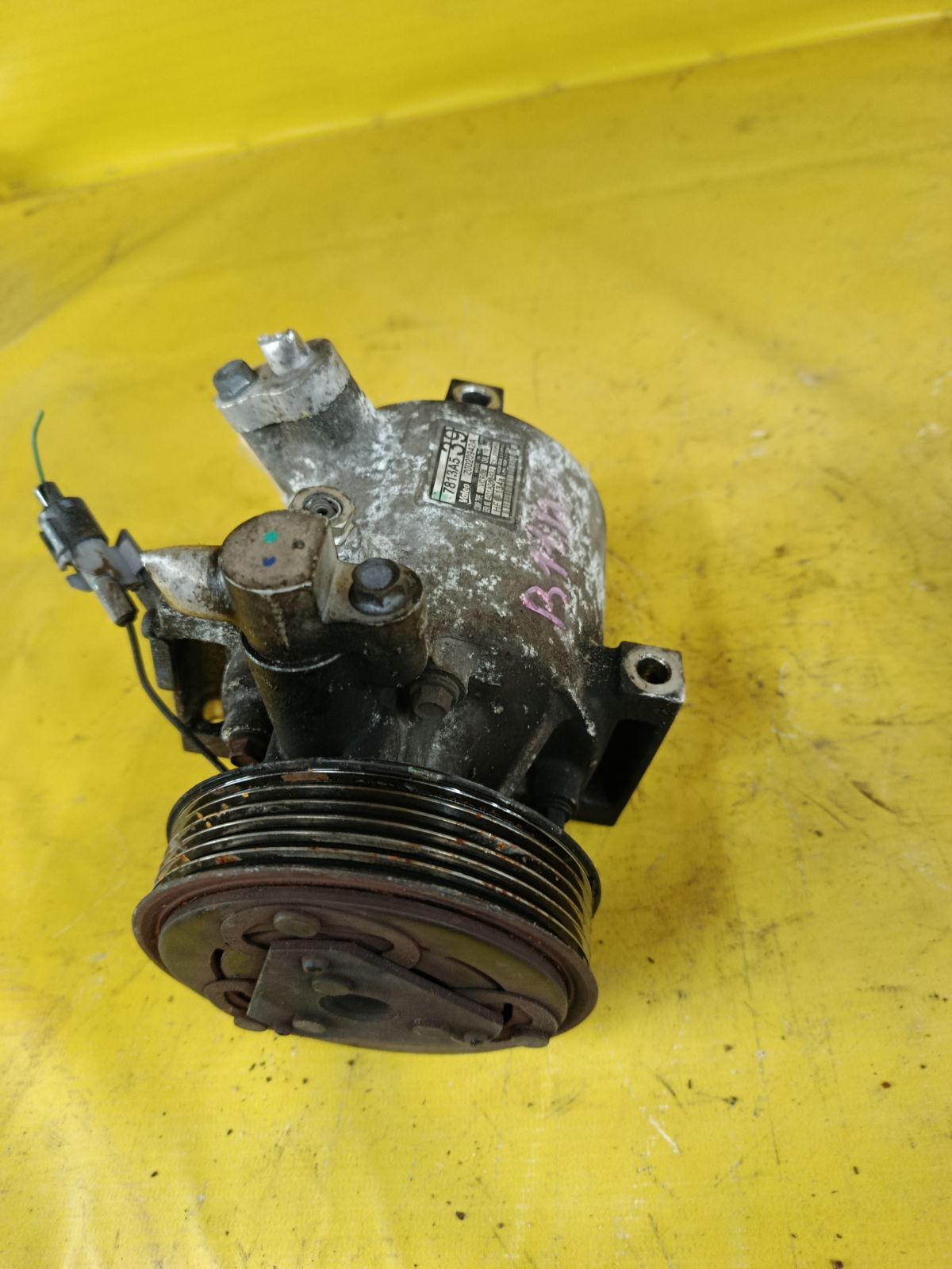 Компрессор кондиционера 7813A539 на Nissan Dayz B11W 3B20 Фото 2