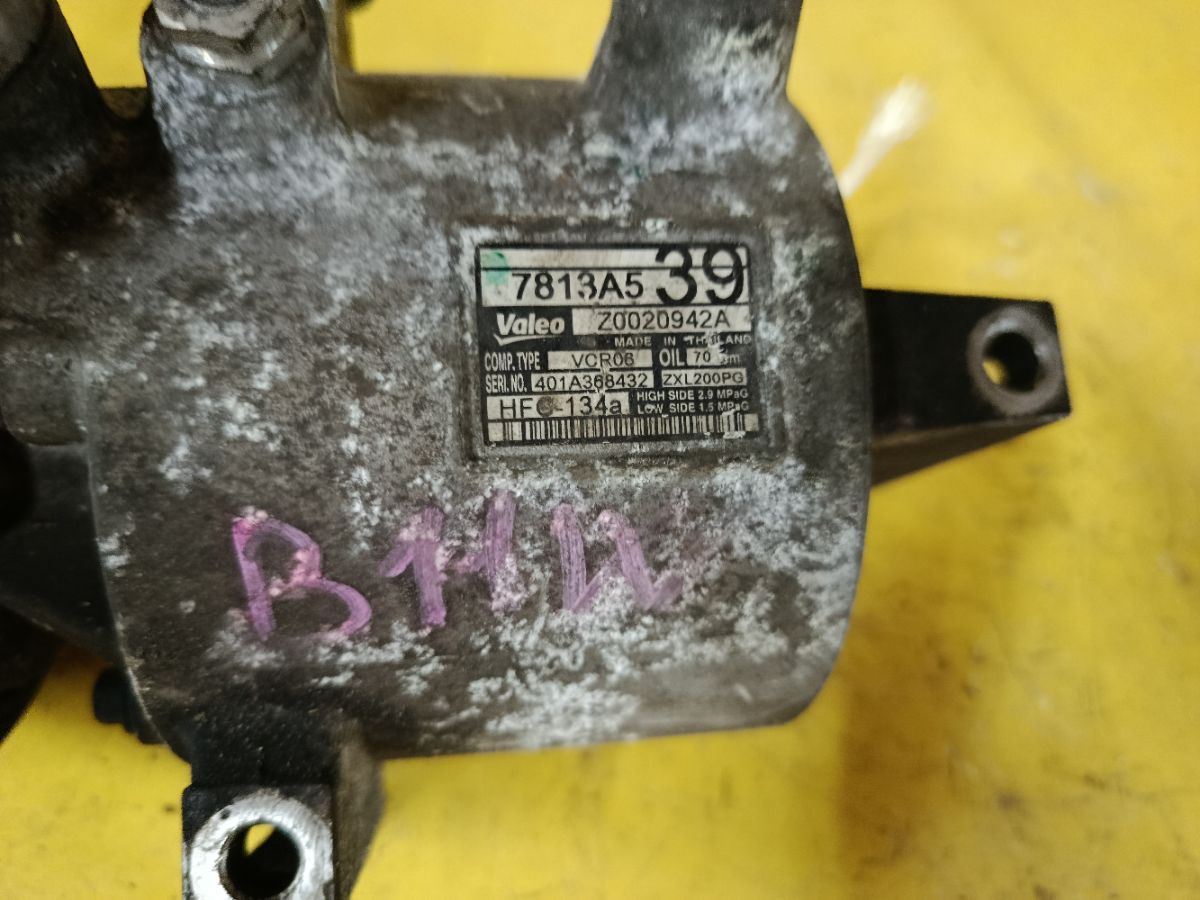 Компрессор кондиционера 7813A539 на Nissan Dayz B11W 3B20 Фото 3