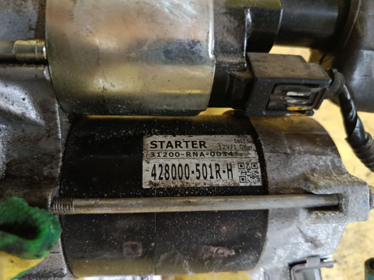 Стартер 31200-RNA-0034 на Honda Stepwgn RK1 R20A Фото 2