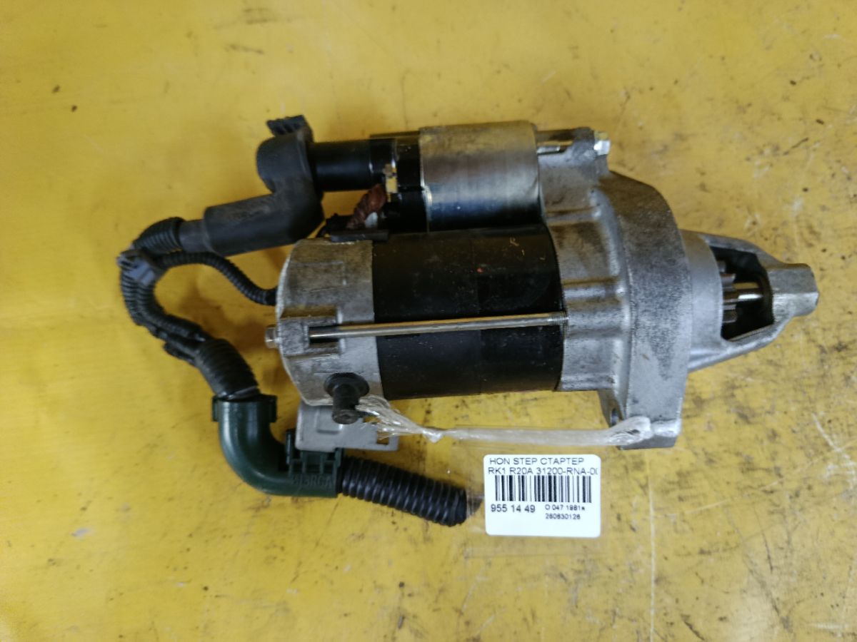Стартер 31200-RNA-0034 на Honda Stepwgn RK1 R20A Фото 3