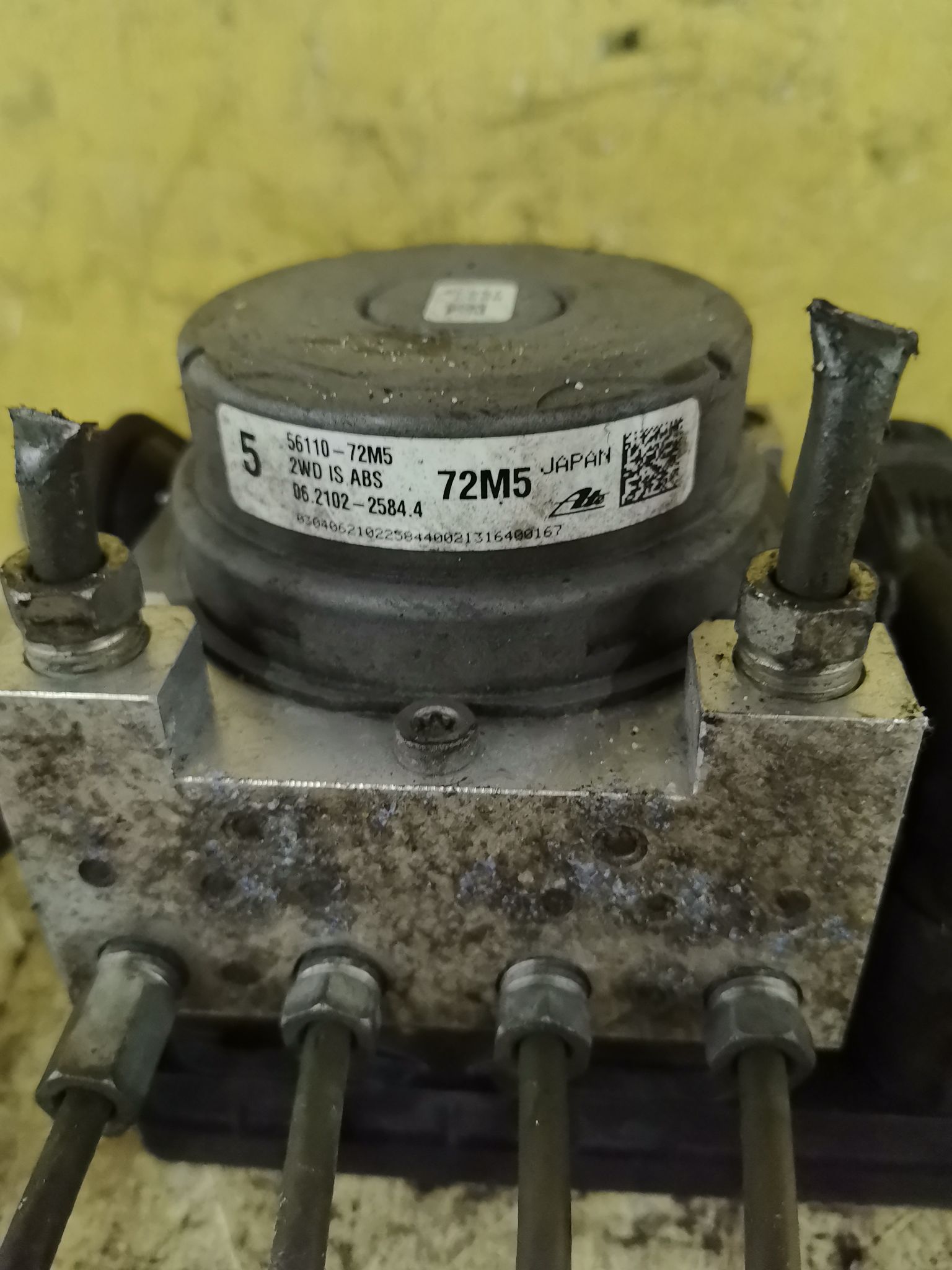 Блок ABS 56110-72M5 на Suzuki Wagon R MH34S R06A Фото 4