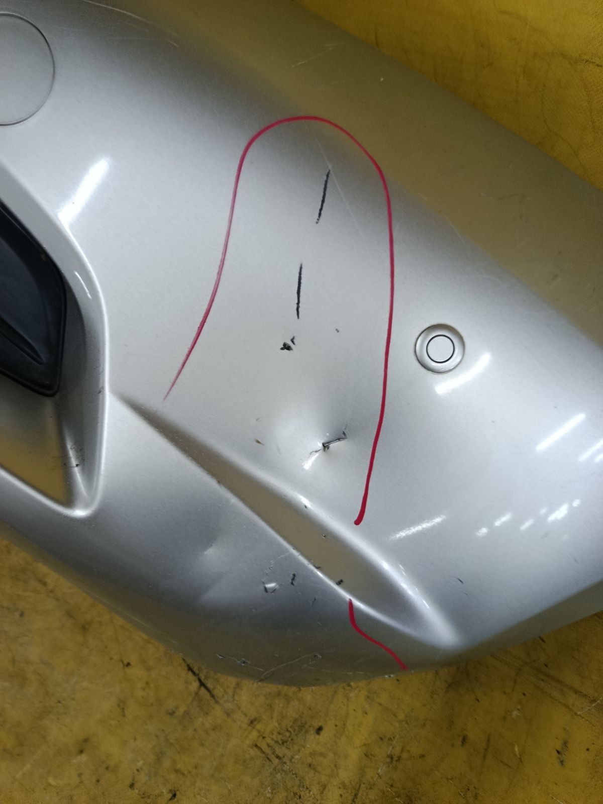 Бампер на Honda Fit GE6 Фото 6