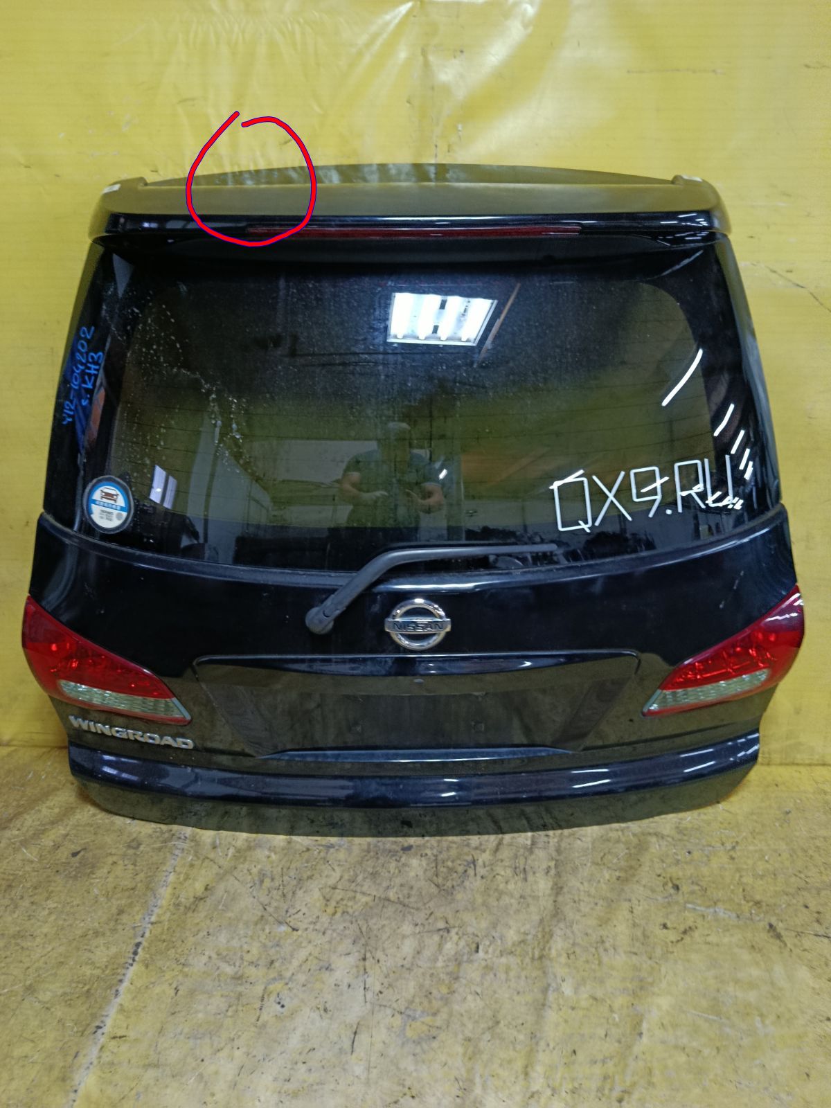 Дверь задняя 132-24857 132-24857 на Nissan Wingroad Y12 Фото 1
