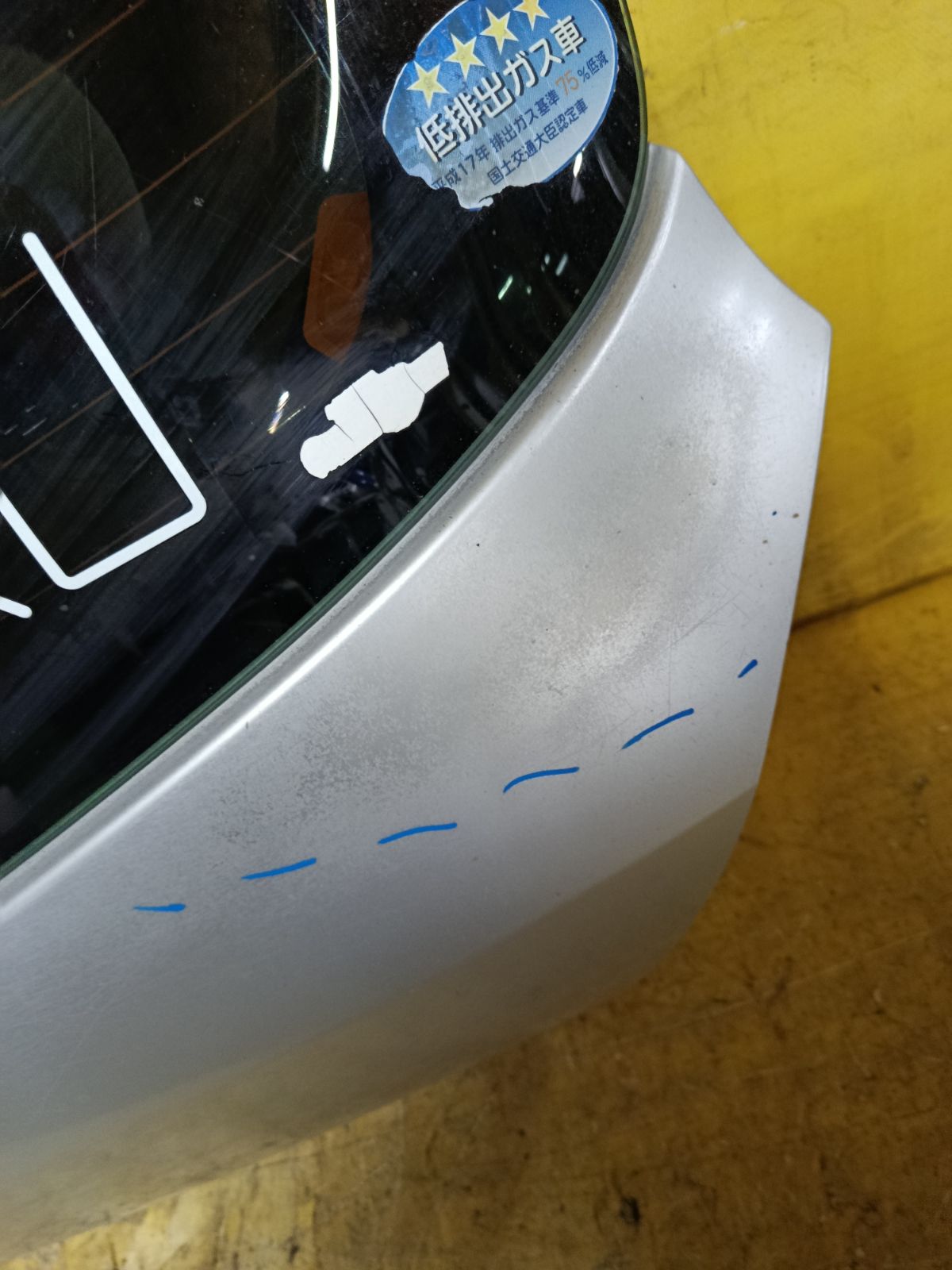 Дверь задняя на Toyota Vitz SCP90 Фото 2