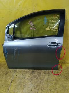 Дверь боковая на Toyota Vitz SCP90, Переднее Левое расположение