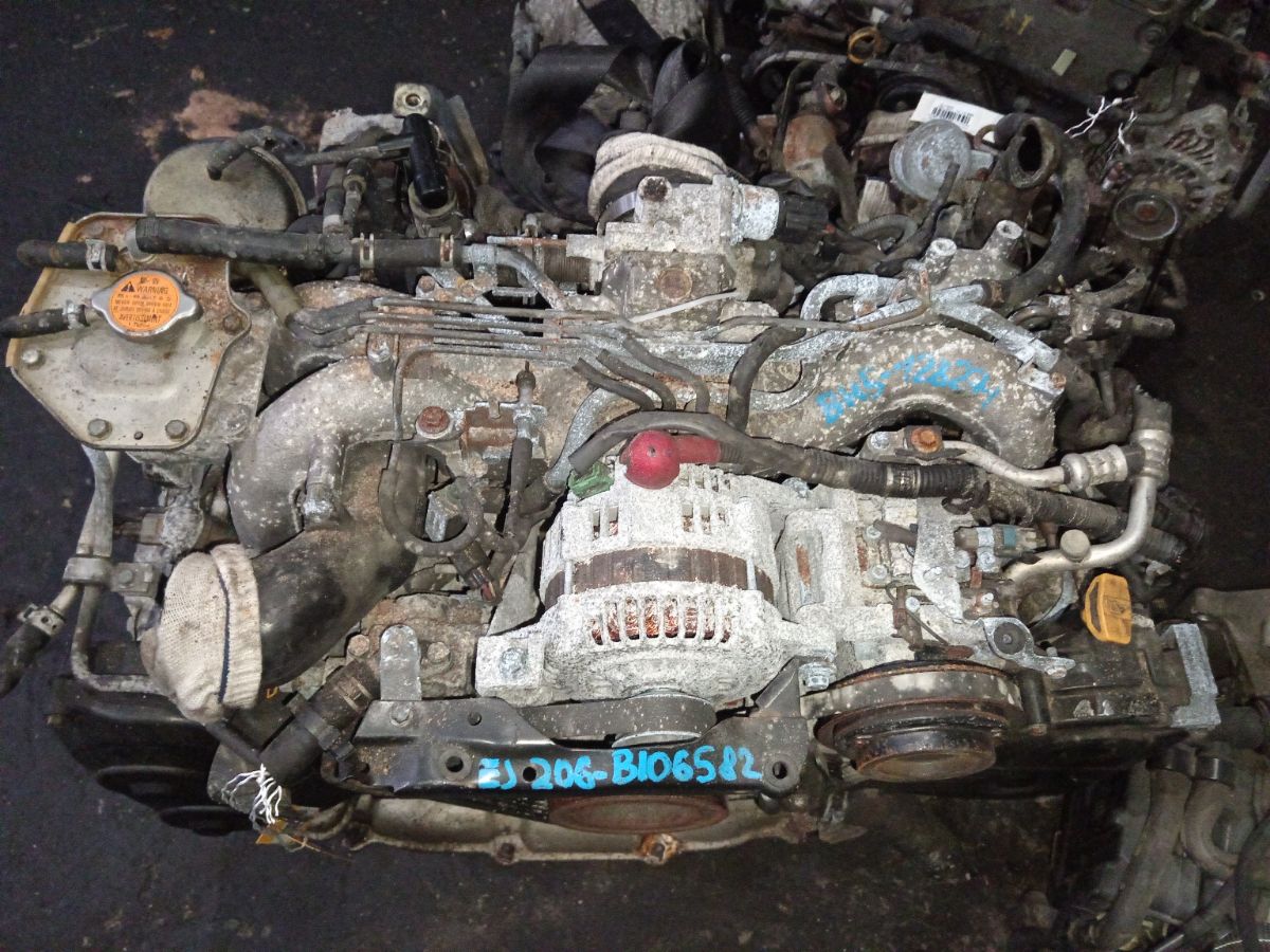 Двигатель на Subaru Legacy Wagon BH5 EJ206 Фото 2