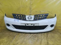 Бампер на Nissan Tiida Latio SC11 62022-1JY0H, Переднее расположение