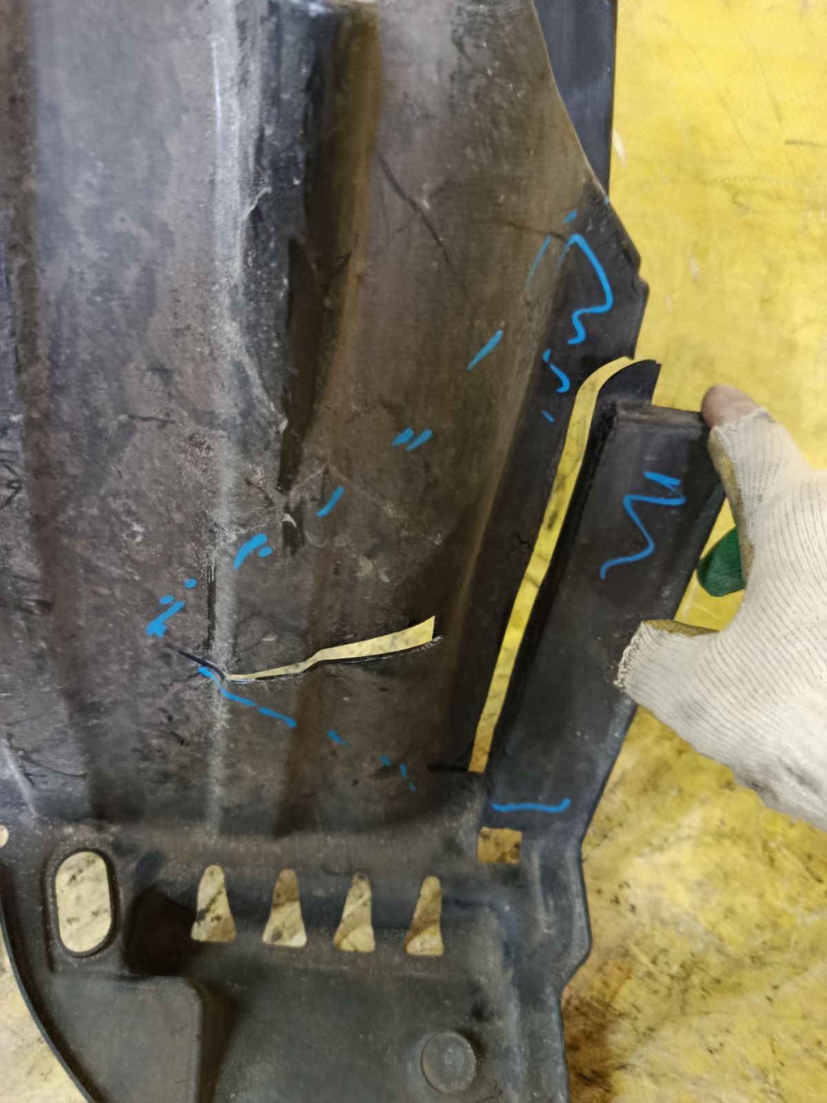 Подкрылок на Honda Fit GD1 L13A Фото 3