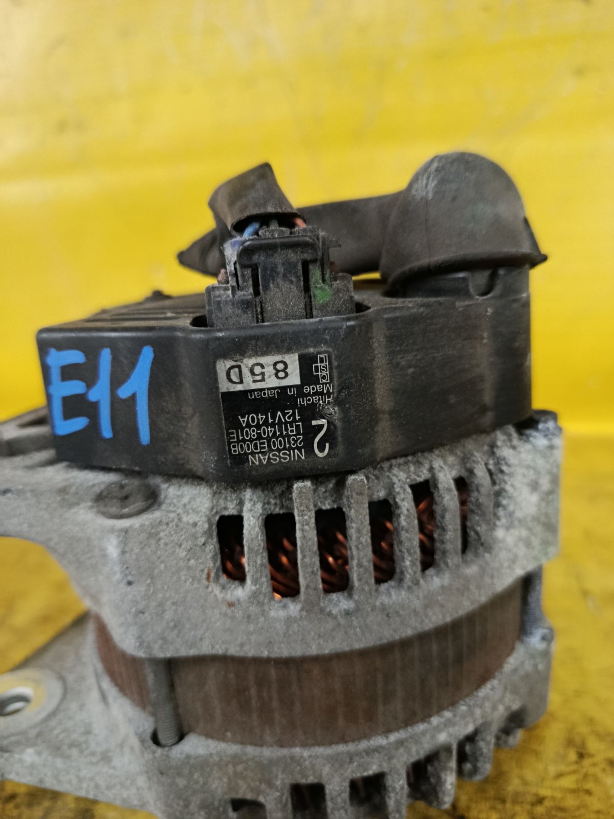 Генератор 23100-ED00B на Nissan Note E11 HR15DE Фото 3
