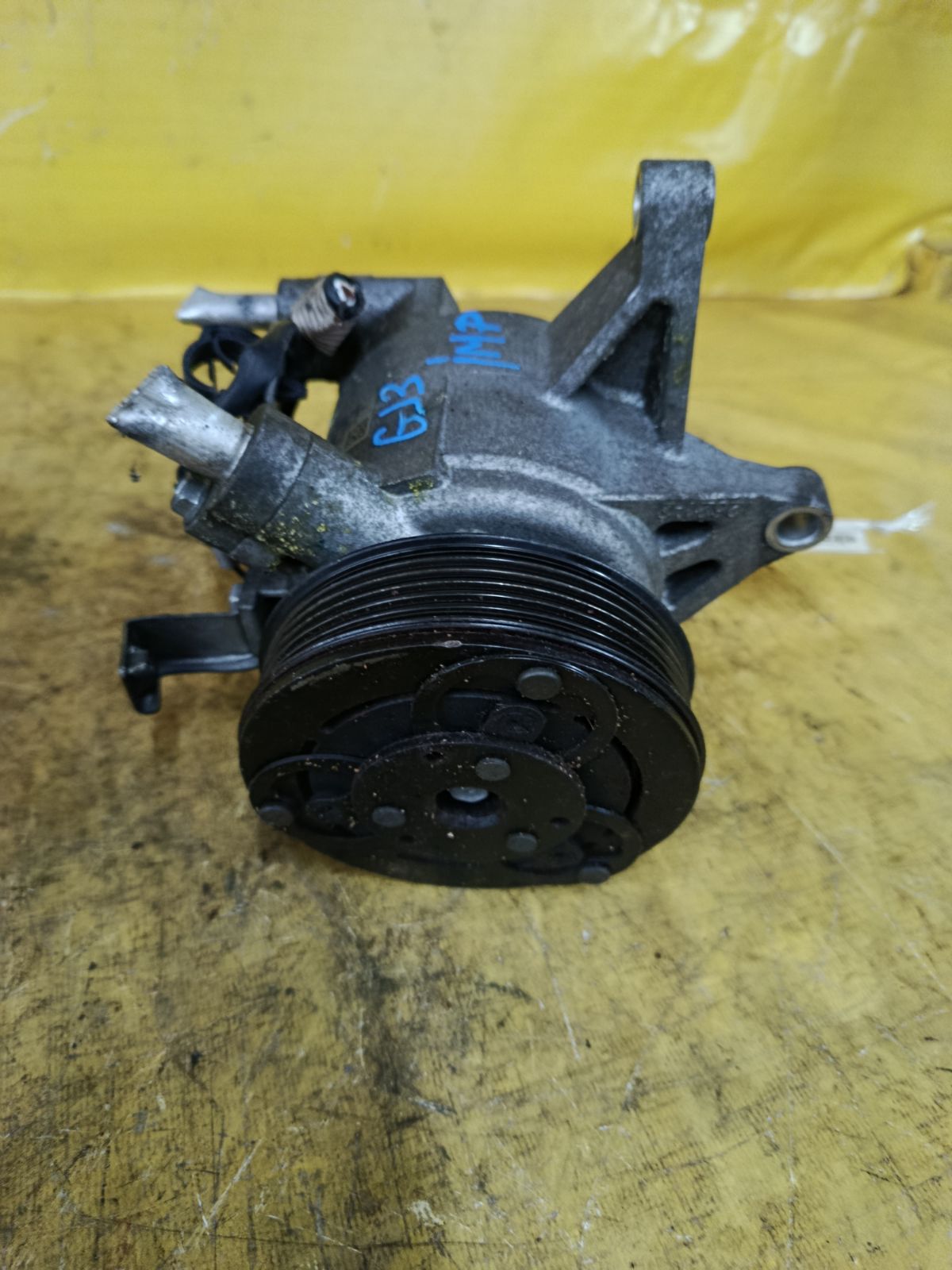 Компрессор кондиционера 73111FJ040 на Subaru Impreza GJ3 FB16 Фото 4