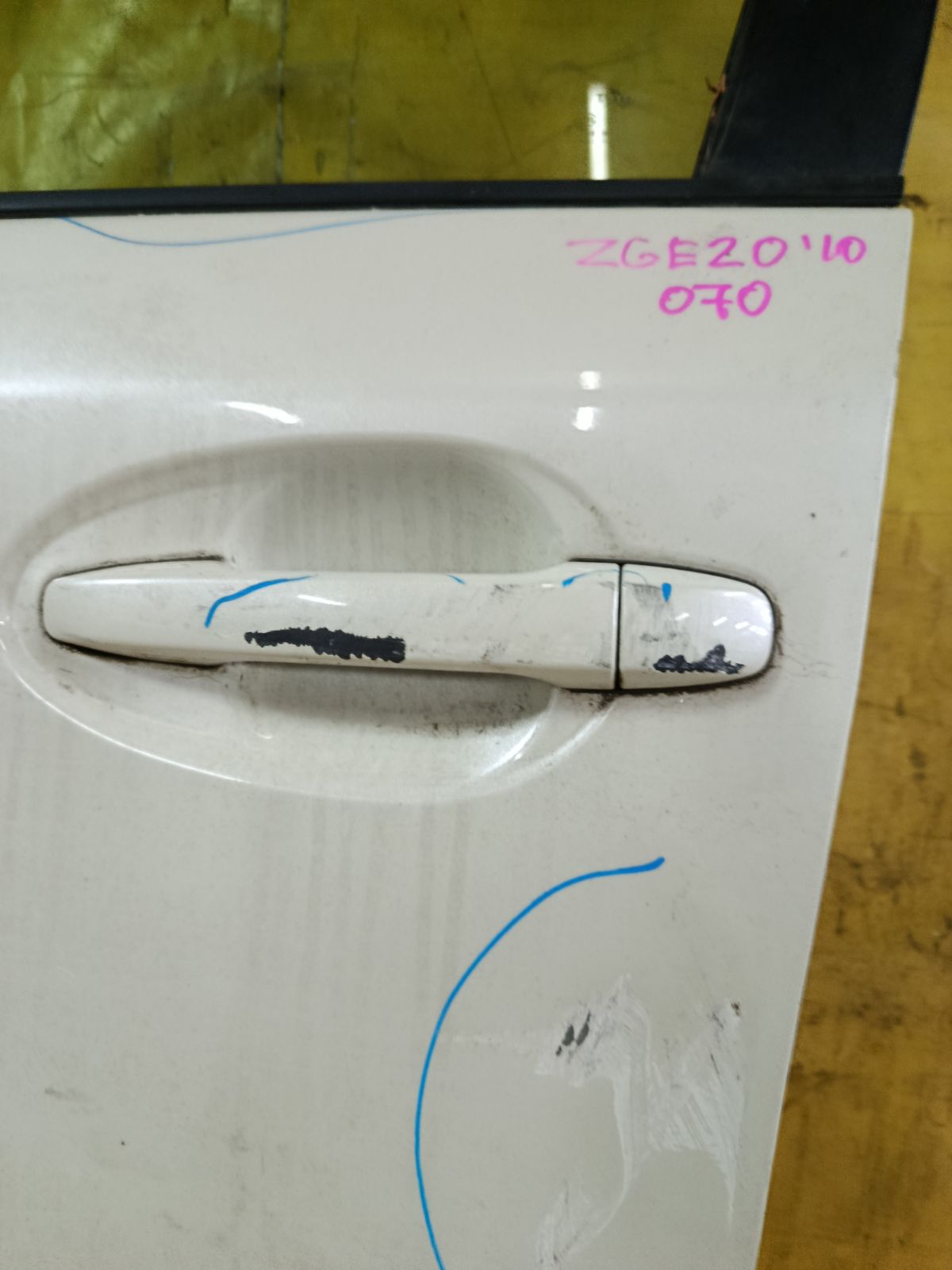 Дверь боковая на Toyota Wish ZGE20G Фото 3