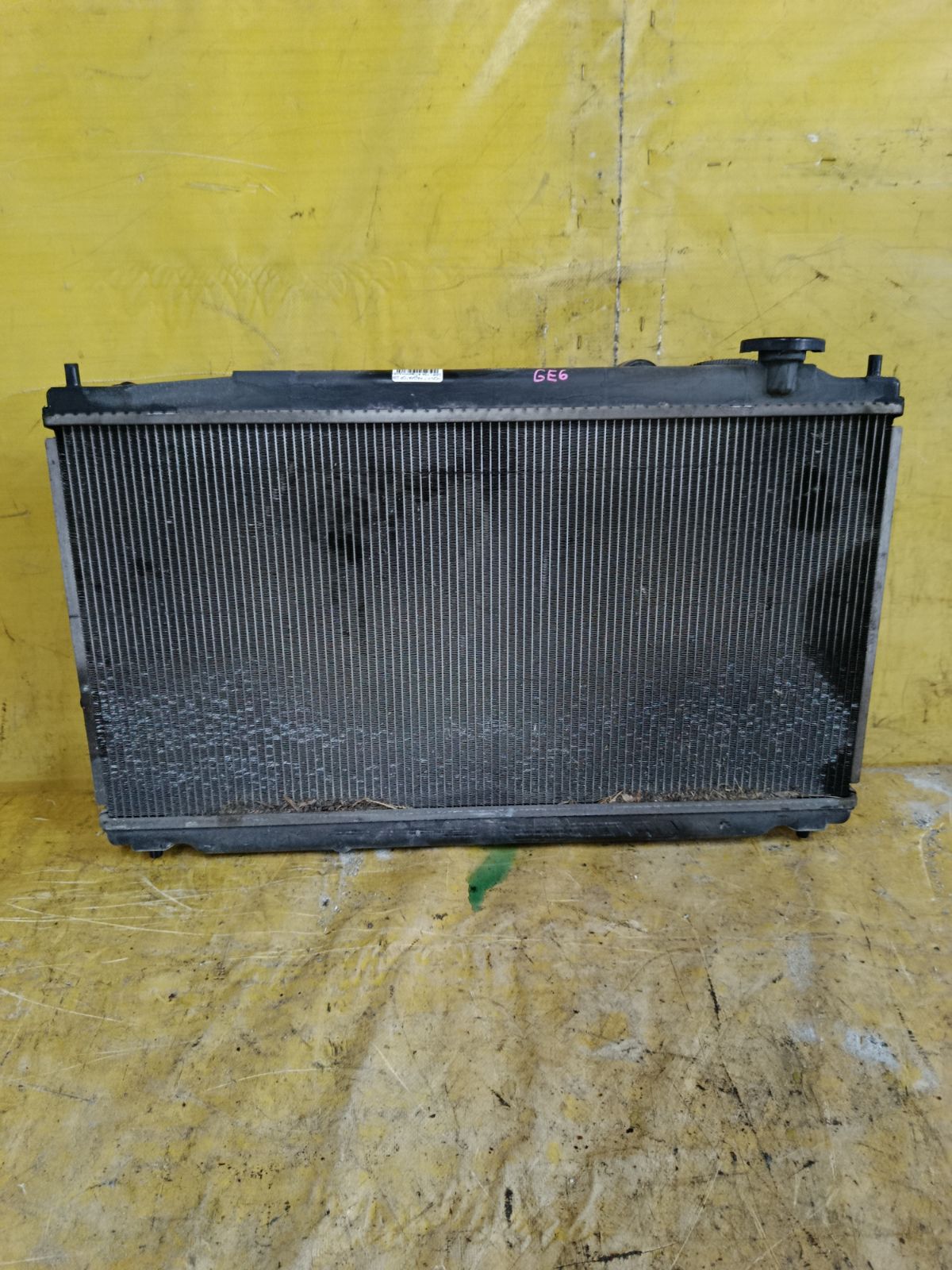 Радиатор ДВС 19010-RB0-901, FX-036-1176, FX-036-1176A, TD-036-1176, TD-036-1176A на Honda Fit GE6 L13A Фото 1